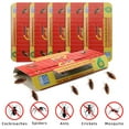 thumbnail image 2 of Elegant Choise Max 30 X Pest Roach Glue Trap Cockroach Killer Bait Catchers Indoor Office Motel, 2 of 14