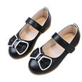 thumbnail image 3 of NOLDARES Girls Mary Jane Dress Shoes Ballerina Flats for Wedding, Party Toddler Girls Dress Shoes Ballet Flats Princess Shoes(Black,10.5), 3 of 6