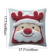 thumbnail image 3 of Fundas de Almohada Navideñas de 45 X 45 Cm | Fundas Decorativas de Algodón con Cremallera Oculta para Decoración Del Hogar | 1 Funda de Almohada, 3 of 7