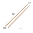 thumbnail image 2 of Wollet99.9% Pure Solid Copper Chopsticks, Thick Copper Chopsticks, Copper Tableware，Housewarming Gift (Length 8.5'')(WCP-16145B), 2 of 5