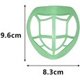 thumbnail image 2 of Support de Masque 3D, Lot de 5 Supports de Masque Réutilisables pour Protection des Rouges à Lèvres, Support Respirant de Sécurité, Améliore l'Espace Respiratoire, 2 of 7
