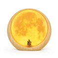 thumbnail image 1 of Luz ambiental de decoración de arte lunar., 1 of 5