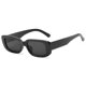 thumbnail image 5 of Gafas de sol rectangulares negras y verdes para mujeres y hombres, gafas de sol modernas de estilo retro con protección UV 400 y marco cuadrado, 5 of 5