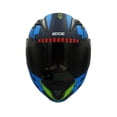 thumbnail image 4 of Casco Para Moto Edge Abatible Azul Mate Certificado L, 4 of 4