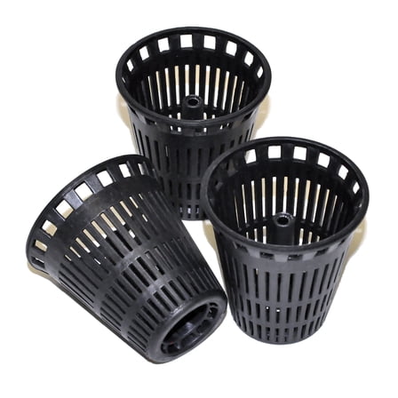 Danco Hair Catcher Replacement Baskets for Shower, Black, 3-Pack (10739)