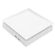 thumbnail image 4 of Ventilador de refrigeración de consola 12 W 3 velocidades de viento Interruptor táctil Consola ajustable Ventilador de refrigeración a prueba de polvo con luces LED Puertos USB Blanco, 4 of 5