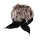 thumbnail image 5 of Hombo de peluca artificial Hat Funny Novelty Ajustable con peluca cabello de cabecera diadema de moda Marrón, 5 of 8