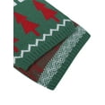 thumbnail image 3 of SUNSIOM Kids Christmas Tree/ Boot/ Deer Print Neckerchief Knitted Scarf, 3 of 6
