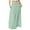 Light Green, variant on MIXUE Skirts For Women Summer Solid Color Elastic High Waist Casual Maxi Skirt Daily-Wear,Green,L