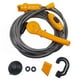 thumbnail image 2 of Barril plegable Kit de cubo plegable de ducha eléctrica de 12 V para camping, ducha para viajes, lavado de coches, camping, senderismo, riego de plantas con flores Maboto  Barril plegable, 2 of 7