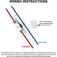 thumbnail image 3 of Lamp Switch, Torpedo Switch, Inline Cord Switch, Bedside Lamp Switch, Inline Rocker Switch for Bedside Table Lamp On Button Replacement, 6 Pack, 3 of 5