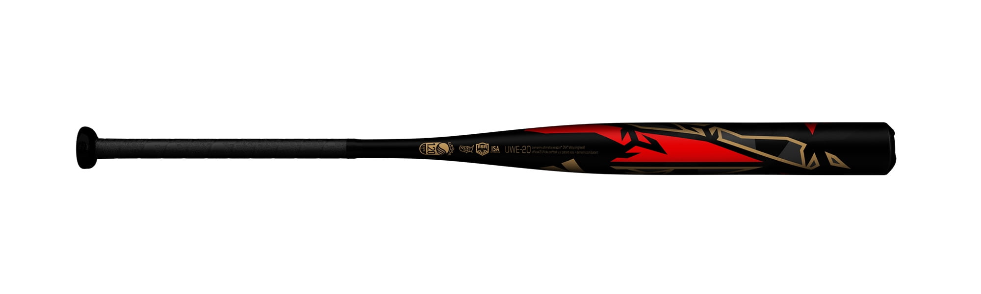 Batte De Softball DeMarini Uprising Slowpitch 34" 26 Oz - Alliage, Occasion