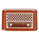 thumbnail image 2 of Radio De Casa De Muñecas, Decoración, Juguete De Radio De Casa De Muñecas Simulado Retro Encantador De Madera Para Juego Interactivo, 2 of 8