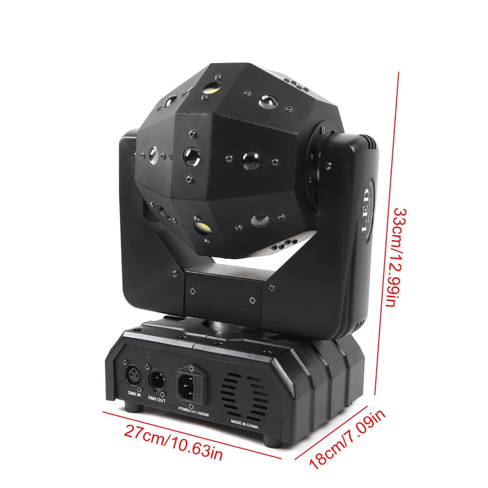 Moving Head Stage Light, Party LED Beam Lights Equipment for Events DJ KTV AC 110V