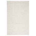 thumbnail image 2 of Safavieh Abstract Delia Distressed Wool Area Rug, Ivory/Brown, 2'3" x 4', 2 of 12
