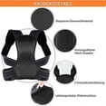 thumbnail image 2 of Back Posture Corrector Spine Back Support To Pain Relief Adjustable Breathable Invisible Correction Belt Newway CPDD, 2 of 4