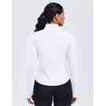 thumbnail image 5 of Pinspark Womens Running Workout Jackes Full Zip Slim Fit Athletic Tops with Pockets Comfy Breathable Yoga Sports Track Jackets, 5 of 8