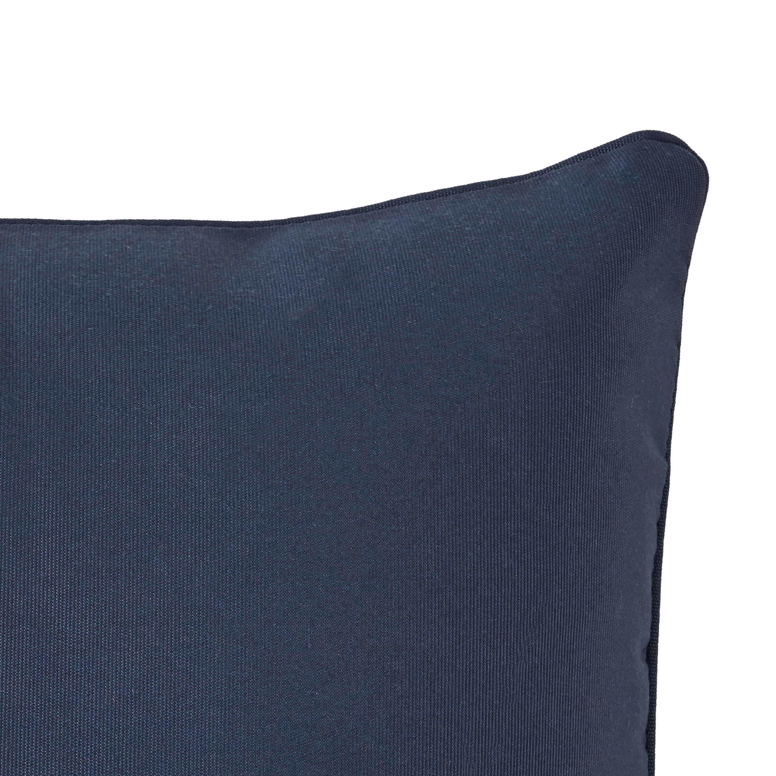 Noble House 23.50" x 27.00" Blue Rectangle Chair Outdoor Seating Cushions (2 Pack)