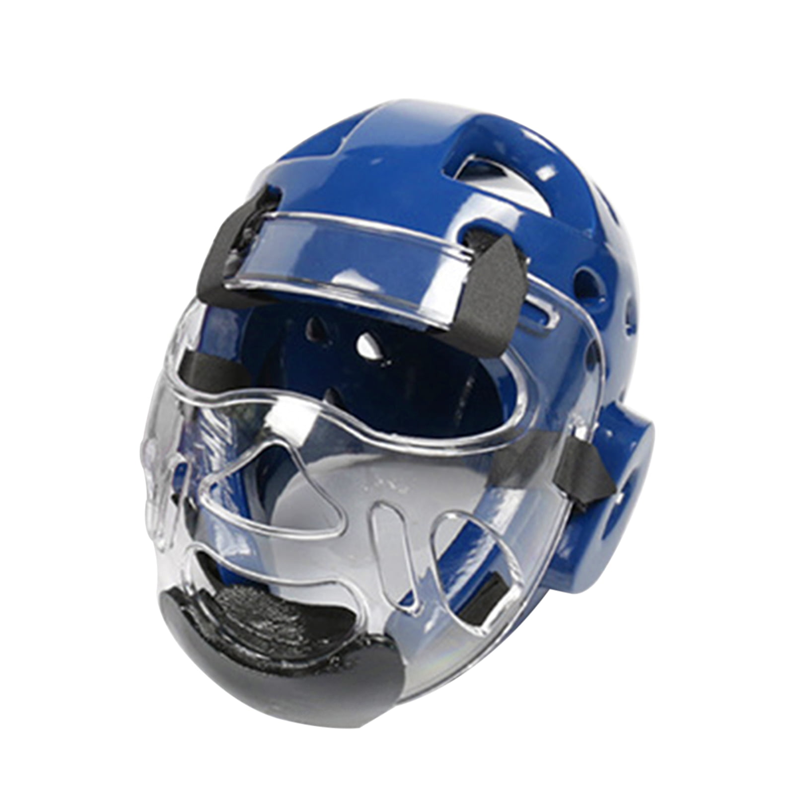 Taekwondo Face Shield Protective Mask Adjustable Strips Sports Gear Helmet Cover 