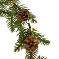 thumbnail image 4 of Northlight Pre-Lit B/O Pinecone and Pine Christmas Garland - 4.75' - Warm White Lights, 4 of 7