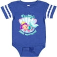 thumbnail image 3 of Inktastic Daddy's Little Mermaid Girls Baby Bodysuit, 3 of 5