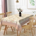 thumbnail image 2 of Vintage Floral Bird Rectangle Tablecloth,60x84 Inch,Waterproof Stain Resistant Table Cover For Dining Room Kitchen Decor, 2 of 7