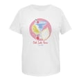 thumbnail image 1 of Playera George para Dama, con Estampados de Bebidas y Alimentos Blanco Talla G, 1 of 4