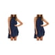 thumbnail image 1 of Jumpingount Vestido de tiras Traje de verano con cuello halter Transpirable Exquisito Moda al aire libre Elegancia Diseño elegante Elegante Type13 NO13, 1 of 6