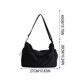 thumbnail image 3 of Women's Solid Color Crossbody Bag Commute Shoulder Bag Multi-Pocket Lightweight Casual Large Capacity Versatile Nylon Bag, 3 of 6