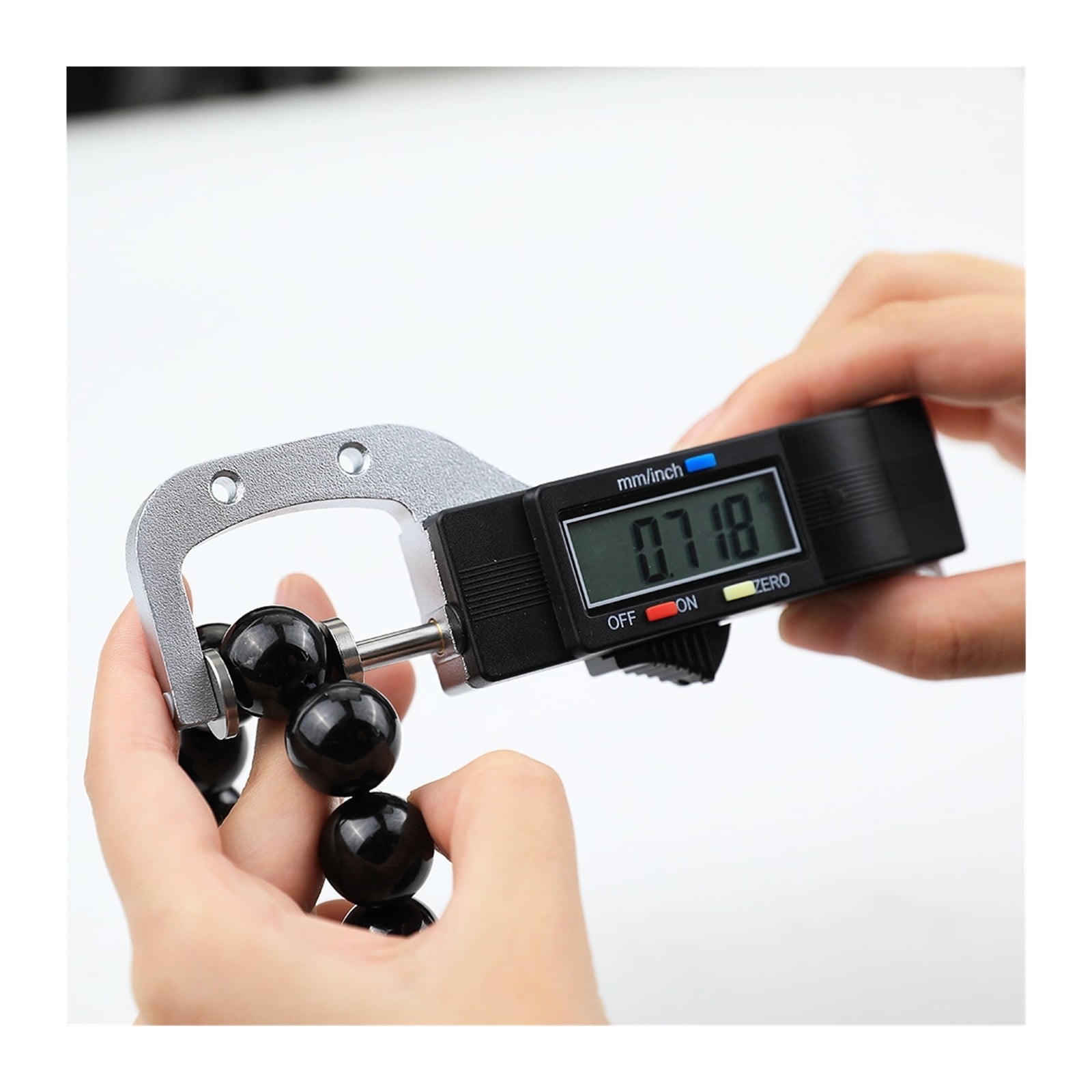 Digital Thickness Gauges Mini Portable Horizontal Electronic Meter Measurement Tool 0-25 Caliper ,Multifunctional