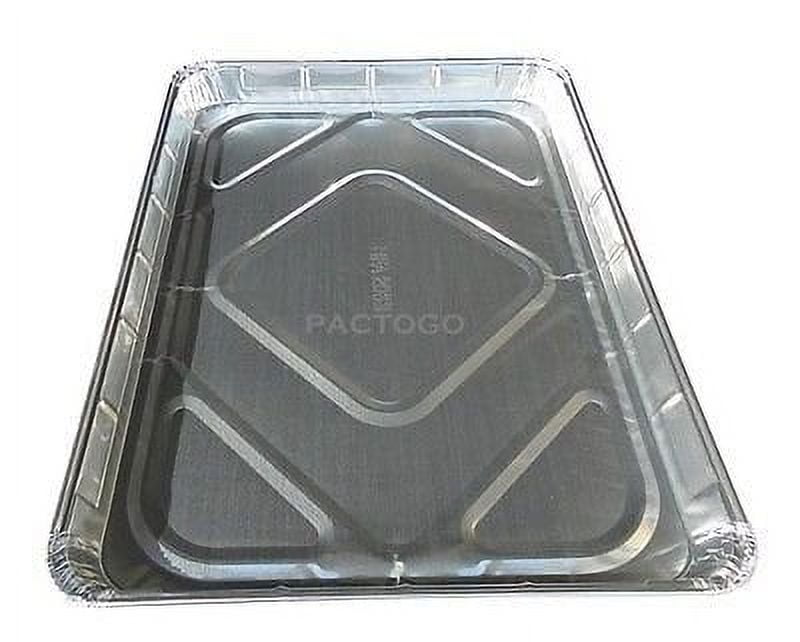 Handi-Foil Half 1/2 Size Sheet Cake Pan - Disposable Aluminum Foil Baking Trays (pack of 100)