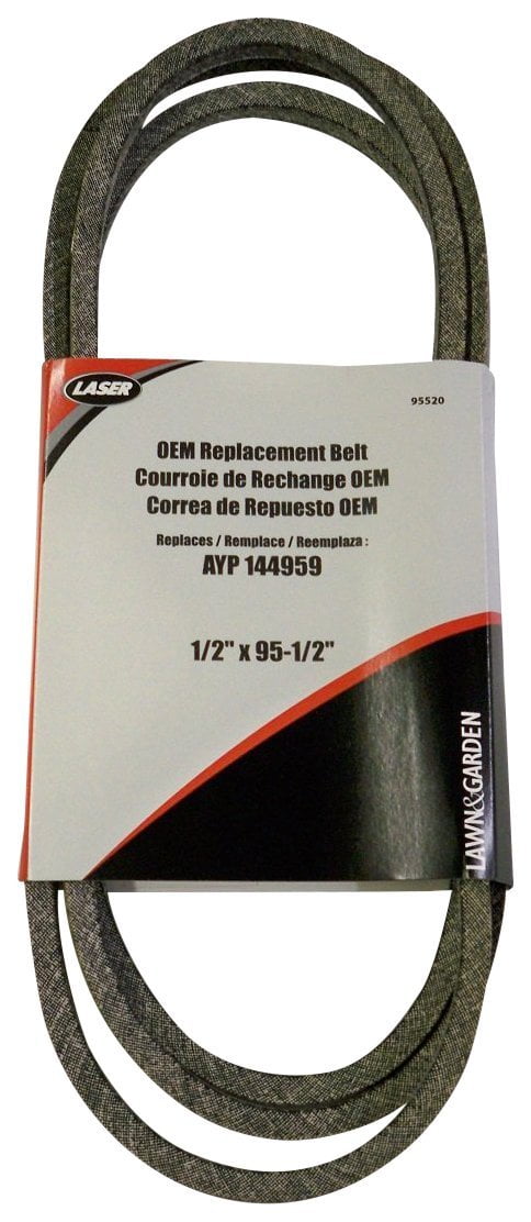 Belt fits Craftsman Husqvarna Poulan 144959 532144959 1/2" x 95" Lawnmower Belt fits Craftsman Husqvarna Poulan 144959 532144959 1/2" x 95" Lawnmower
