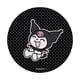 thumbnail image 3 of Adhesivo PopSockets PopGrip Kuromi Happy Laughing con lunares, 3 of 6