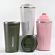 thumbnail image 3 of Toystoory Taza de café portátil con tapa, taza para beber, termo de jugo multiusos de acero inoxidable, botella de agua térmica al vacío, viaje Juegos de servir café y té Verde Toystoory HA065916-02, 3 of 6