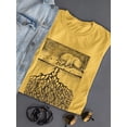 thumbnail image 3 of Back To Your Roots T-Shirt Women -Mohsen Najafi Designs, Female 4X-Large, 3 of 4