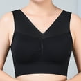 thumbnail image 2 of Mzoazpie Women's Comfortable and Cute Women Bra Set and Underwear Plus Size Thin Summer Bra Beautiful Padded Sports Bra Back Tank Top No Sports Bra Women Steel Ring Bra, 2 of 4