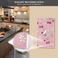 thumbnail image 5 of Yayeee Blank Wall Plate Cover 1-Gang 4.5"x2.7" Home Unused Decorative Outlet, Pink Cute Cherry Pattern, 5 of 7