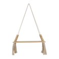 thumbnail image 1 of SDNall Cotton Rope Decorative Rack Wall Wooden Frame Crafts Display Rack, 1 of 9