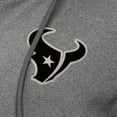 thumbnail image 2 of Women's Antigua  Heather Black Houston Texans Seeker Full-Zip Hoodie Jacket, 2 of 2