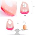 thumbnail image 3 of Babero de silicona BabySoft, juego de 2 baberos de silicona impermeables, fácil de limpiar, silicona ultrasuave, con bolsillo grande para recoger migas (2), 3 of 5
