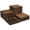 33pcs Brown, variant on QinaQin Acacia Deck Tiles, Interlocking Wood Grain Floor Tiles for Patio, Balcony, Garden, Concrete and Hot Tub Areas