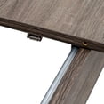 thumbnail image 6 of 106.3" Wood Expandable Dining Table for 8-10 Person, Modern Extendable Dining Room Table Large Rectangle Dining Table, Multifunctional Utility, Table for Dining Room and Kitchen, Dark Oak, 6 of 9