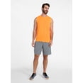 thumbnail image 3 of Athletic Works Men's and Men's Big & Tall Tri-Blend Muscle Tee, Sizes XS-4XLT, 3 of 5