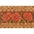 thumbnail image 2 of Paul Brent 24x17 White Modern Wood Framed Wall Art Titled - Venetian Poppies, 2 of 5
