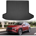 thumbnail image 1 of Tapis de Sol Modèle Modern Tucson 2022-2026 (Non Adapté aux Modèles Hybrides et Hybrides à Brancher) Tapis de Coffre Tous Temps Imperméables et Inodores Doublure de Coffre Accessoires en Tusk Noir, 1 of 1