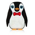 thumbnail image 2 of Hot Chick Bow Tie Penguin Knitted Cover Hot Water Bottle, 2 of 2