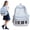 Blue, variant on Piano Backpack, Cute Nylon Keyboard Bookbag, Y2K Travel Campus Daypack for School, College & Daily Use