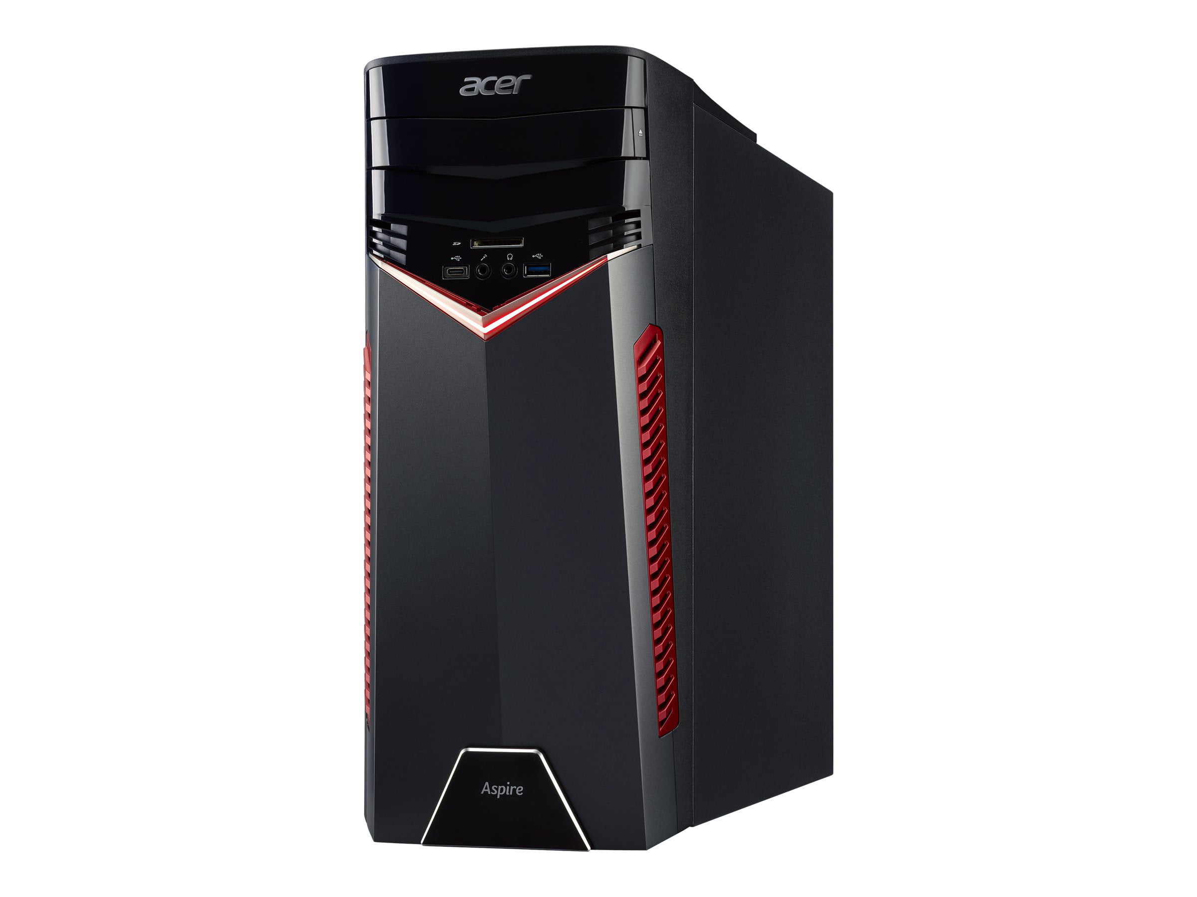 Acer Aspire GX-281_W - Tower - Ryzen 1700 / 3 GHz - 16 GB - HDD 1 TB - DVD-Writer - GF GTX 1060 - GigE - WLAN: Bluetooth 4.0,
