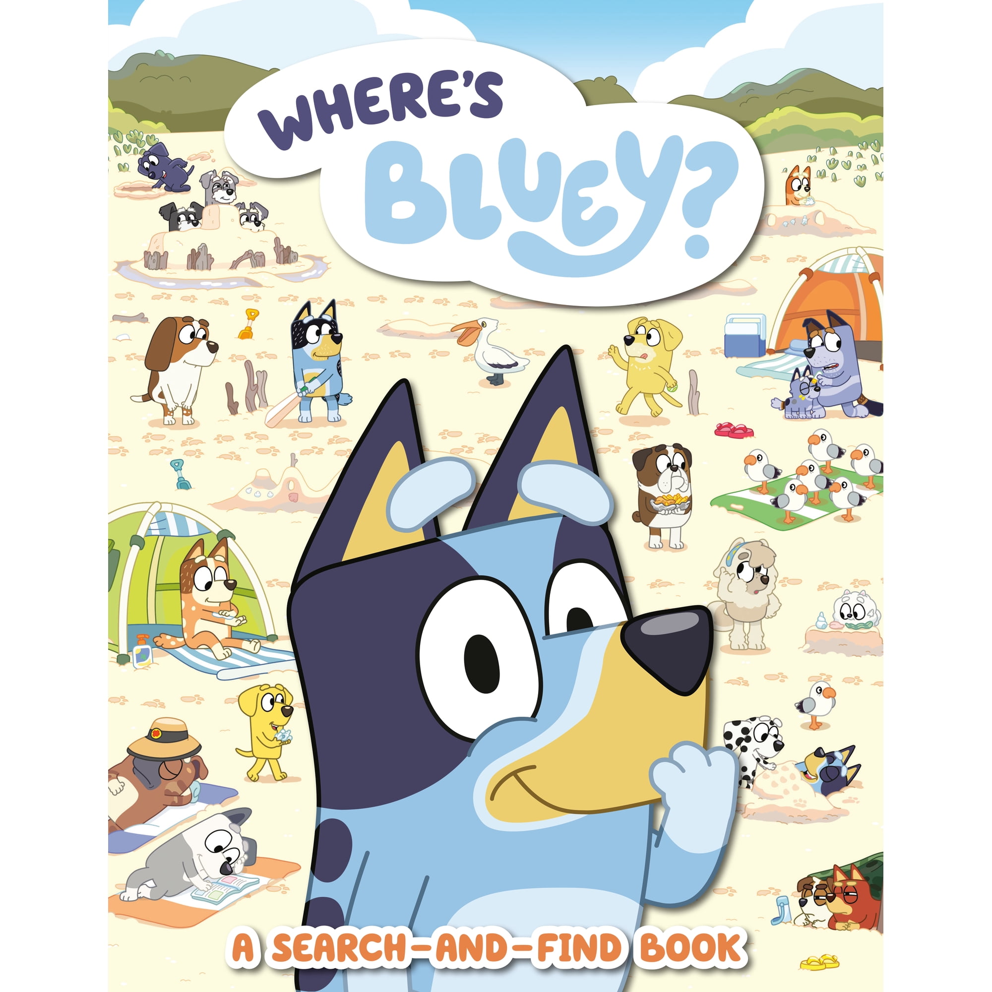 Where's Bluey?: A Search-And-Find Book (Paperback)