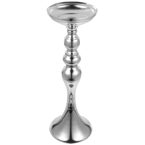 LEORX Decorative Vases for Home Use Aluminium Alloy Silver 1Set